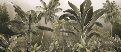 Bild 3D-Vegetation in einem tropischen Dschungel