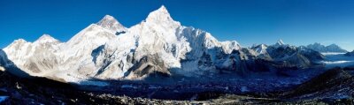 Abendliche Landschaft von Mount Everest
