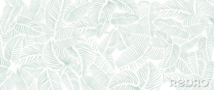 Bild Abstract leave background pattern vector. Tropical monstera leaf design wallpaper. Botanical texture design for print, wall arts, and wallpaper.