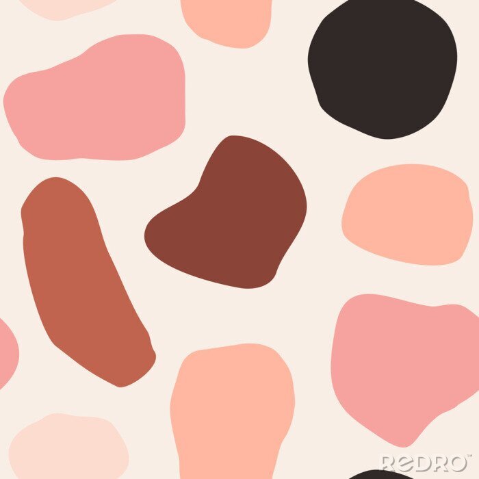 Bild Abstract Shapes Seamless Pattern