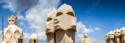 Bild Abstrakte Architektur in Barcelona