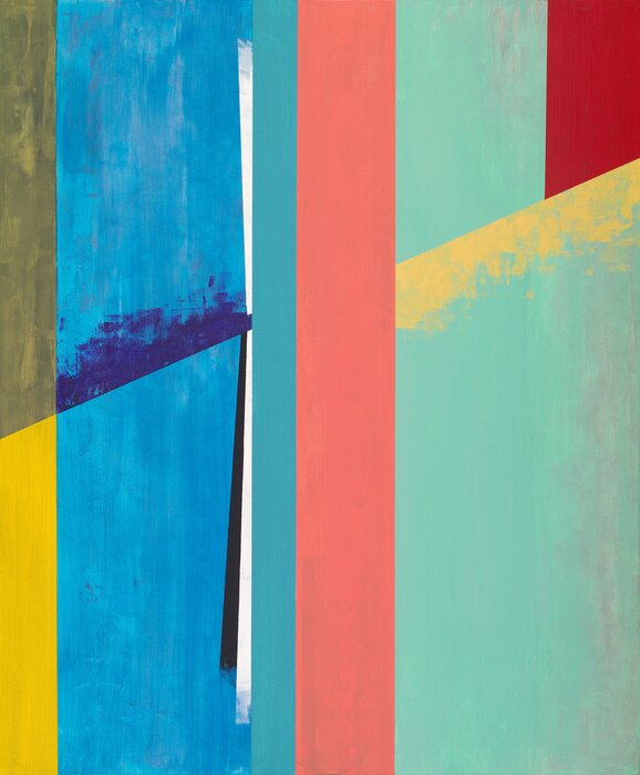 Bild Abstrakte Malerei in Farbe