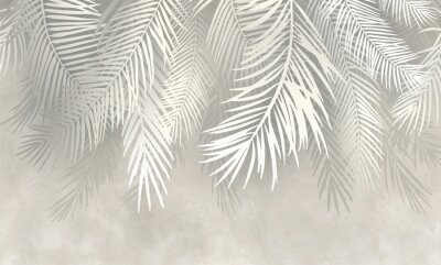 Bild Abstrakte Palmenblätter