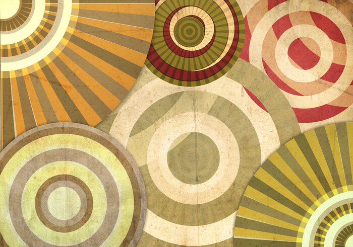 Bild Abstrakte Retro-Geometrie