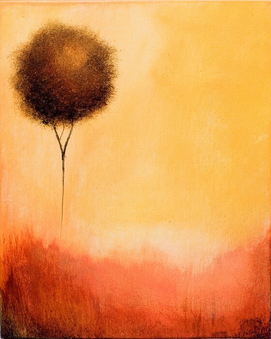 Bild Abstrakte Sommerlandschaft