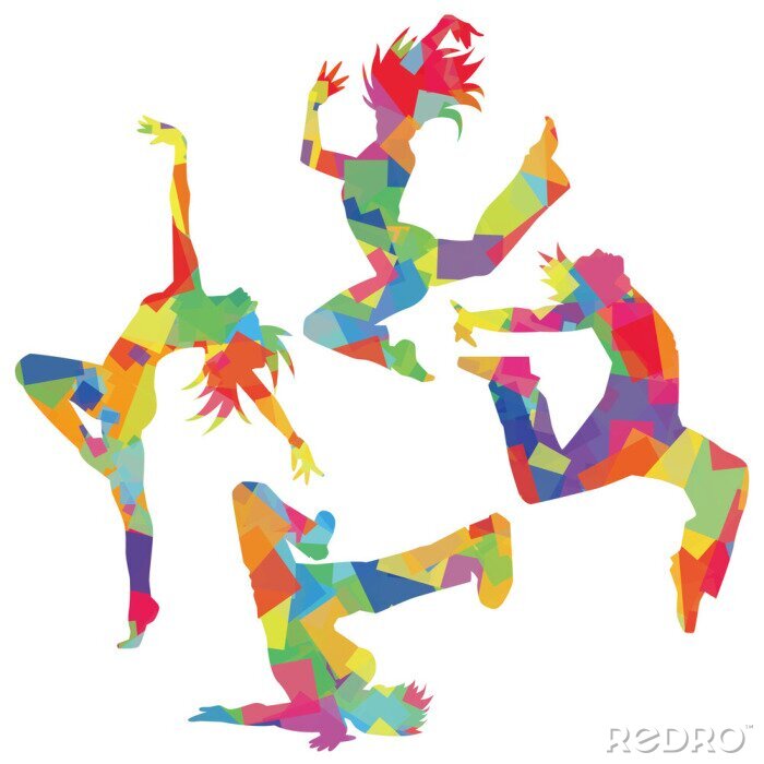 Bild Abstrakte Tänzer