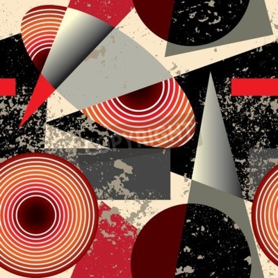 Bild Abstraktes kubistisches Motiv