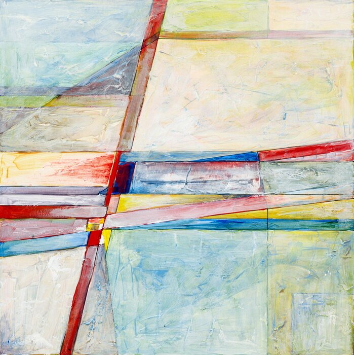 Bild Abstraktes Pastell Gemälde