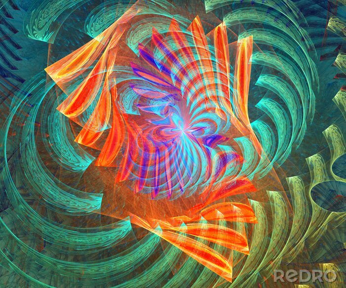 Bild Abstraktion psychedelisch
