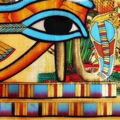 Bild Ägyptische heilige Elemente