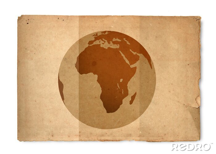 Bild Afrika Stil Retro