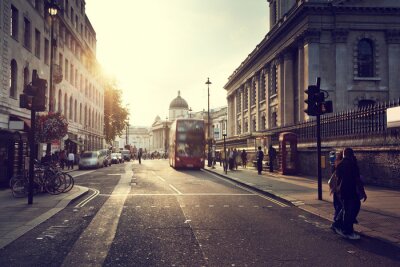 Bild Alltagsleben auf Londoner Straßen