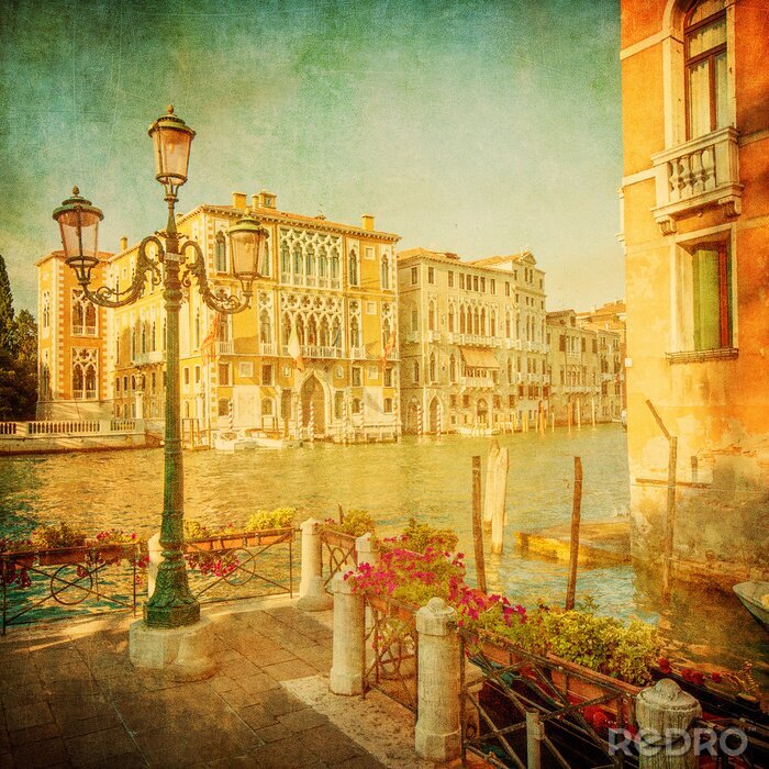 Bild Alte Bild der Grand Canal, Venedig