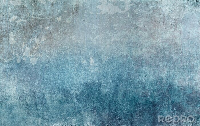 Bild Alte blaue Wand