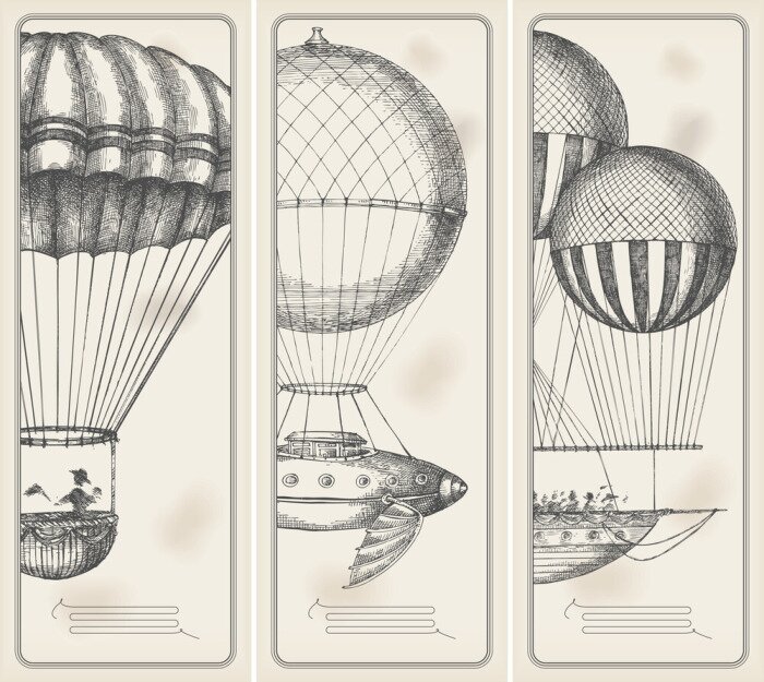 Bild Alte Flugmaschinen