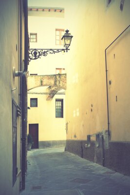alte Gasse im Retrostil