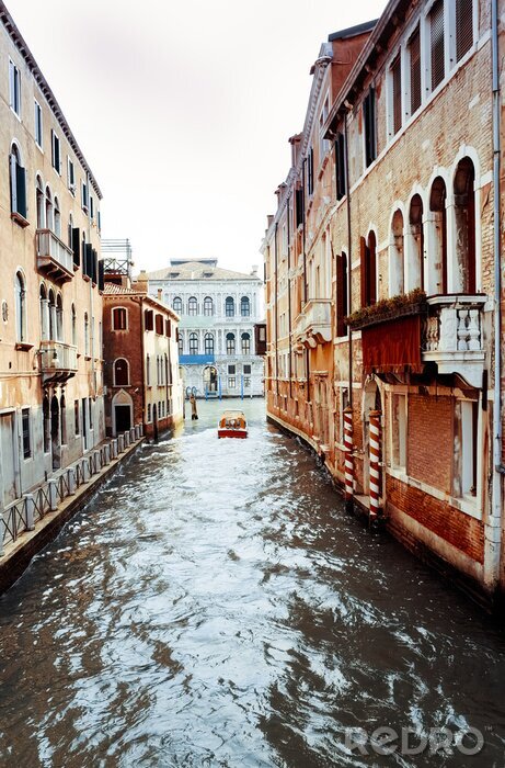 Bild Alte Gebäude und Kanal in Venedig