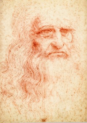  Alter Maler Leonardo da Vinci