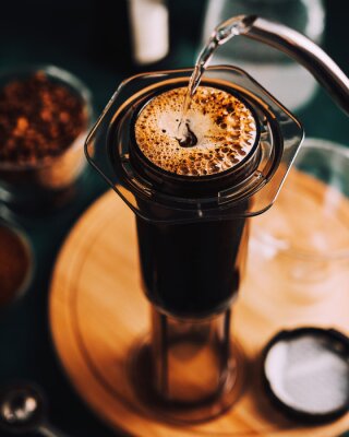 Bild Alternative Methode der Kaffeezubereitung