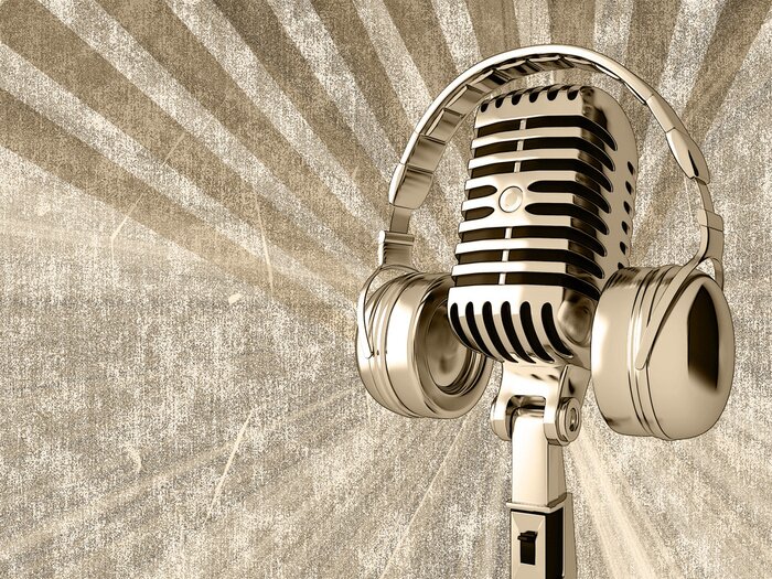 Bild Altmodische Musikausrüstung