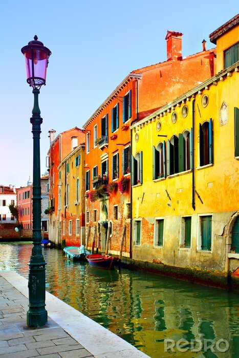 Bild Am Kanal stehende Häuser