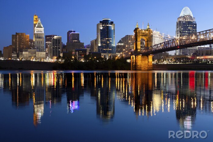 Bild Amerika modernes Stadtzentrum Cincinnati