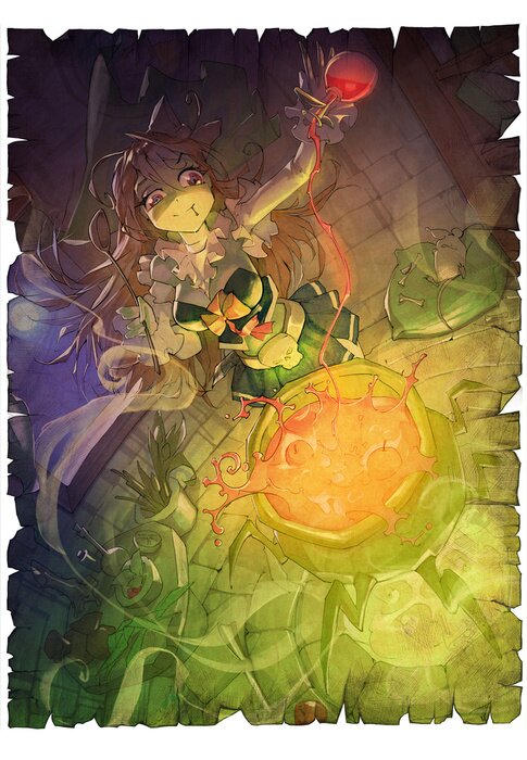 Bild Anime im Halloween-Stil