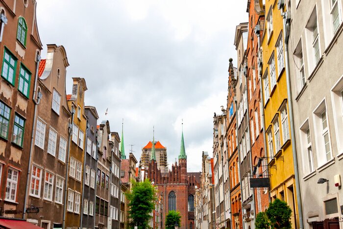 Bild Ansicht alter Gebäude