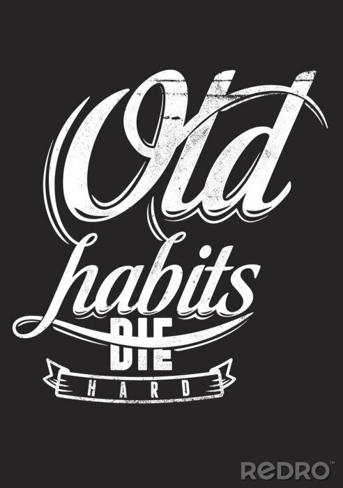 Bild Anweisung über Gewohnheiten