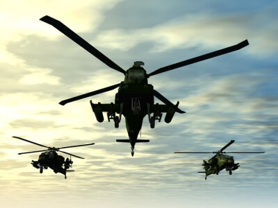 Bild Apache-Hubschrauber