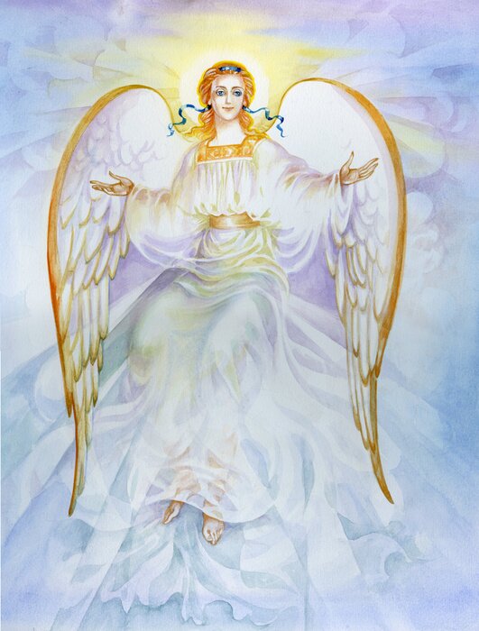 Bild Aquarell-Schutzengel