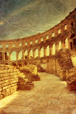 Architektur der antiken Arena