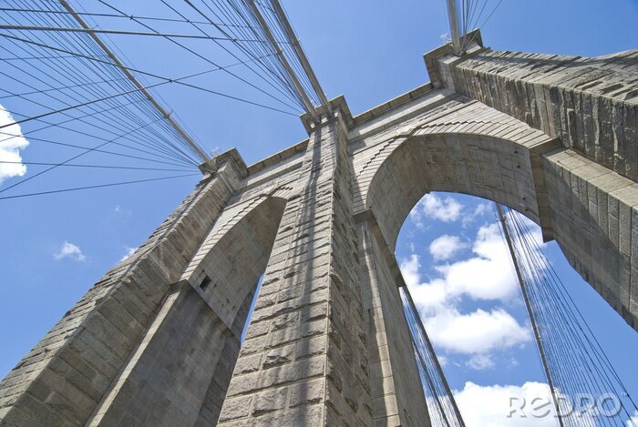 Bild Architektur der Brooklyn Bridge