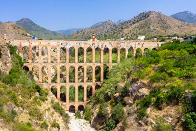 Bild Architektur des Aquäduktes in Spanien