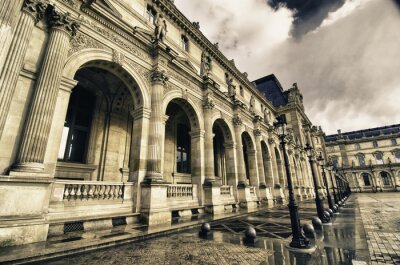 Bild Architektur des Louvre