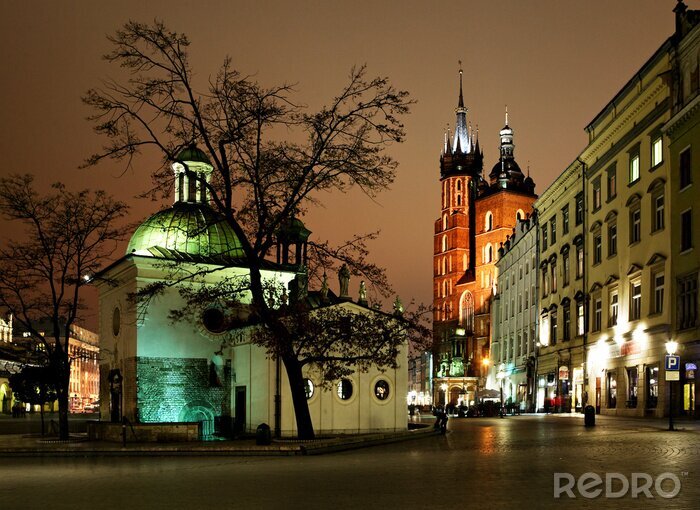 Bild Architektur des Marktes in Krakau