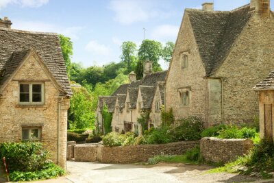 Architektur traditioneller Häuser in England