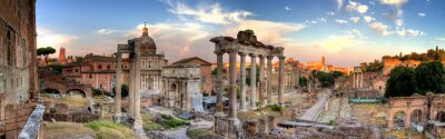 Architektur und Blick auf Rom