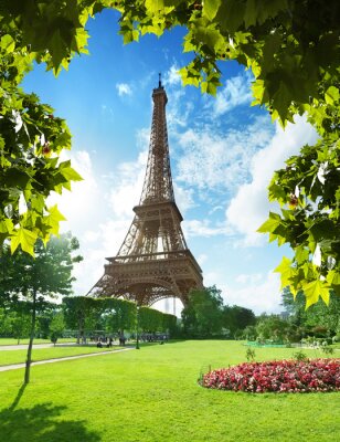 Bild Architektur und Grün in Paris
