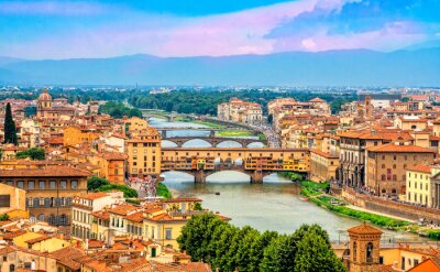 Bild Architektur von Florenz aus der Vogelperspektive