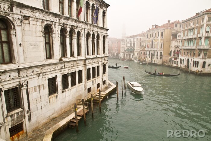 Bild Architektur von Venedig im Nebel
