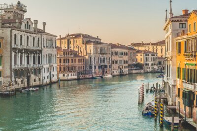 Architektur von Venedig und Canal Grande