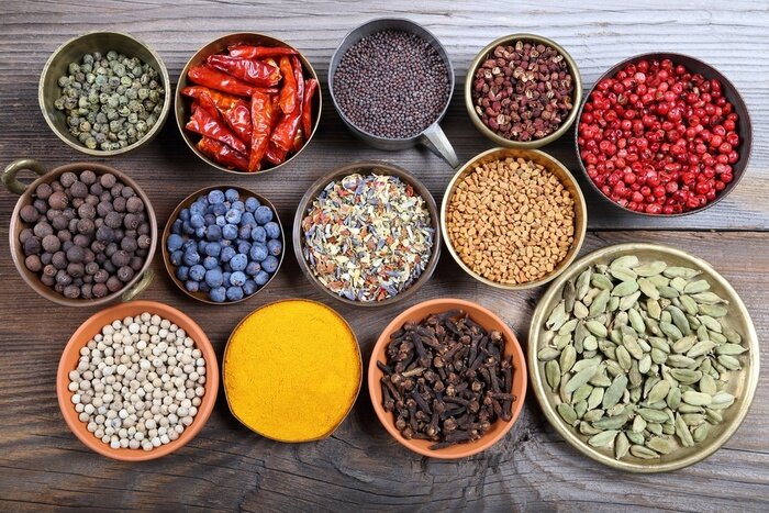 Bild Aromatische Gewürze