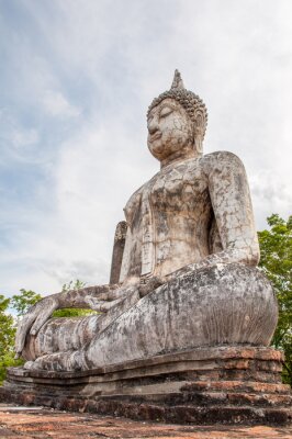 Bild Asien Buddha Steinstatue