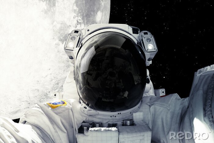 Bild Astronaut Selfie machend