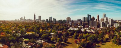 Bild Atlanta's Herbst-Skyline