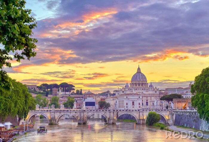 Bild Ausblick auf Basilika im Vatikan