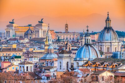Ausblick auf die Stadt Rom