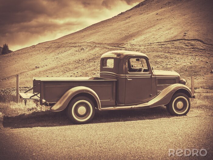 Bild Auto Pickup Vintage