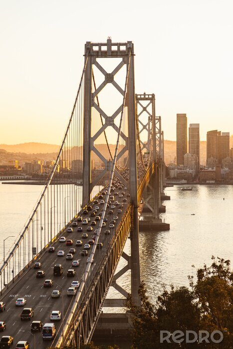 Bild Autos auf der Brücke in San Francisco